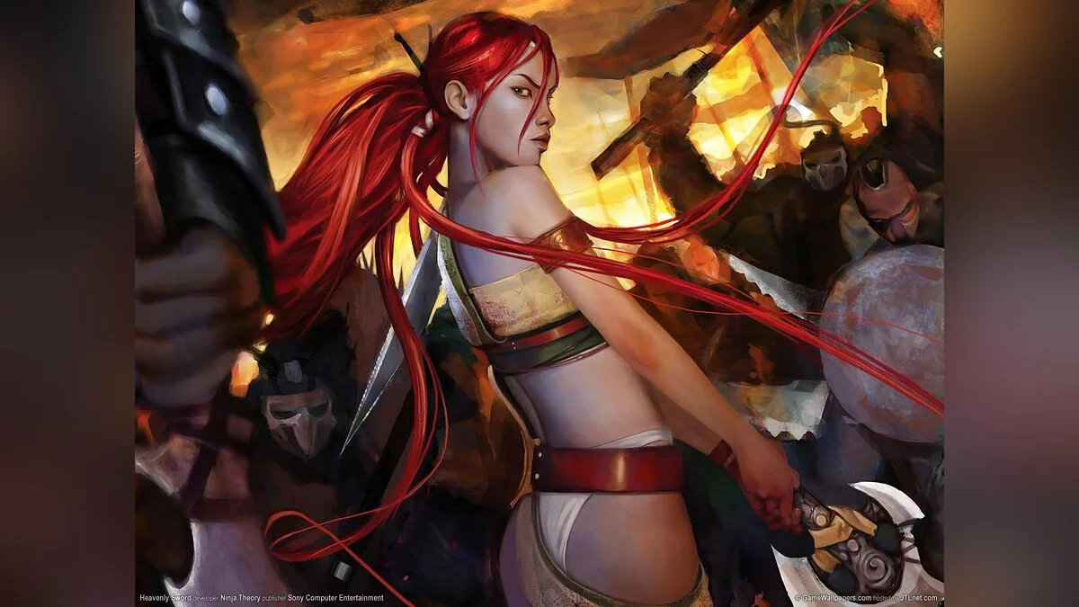 Девушки из Heavenly Sword / Картинка 6