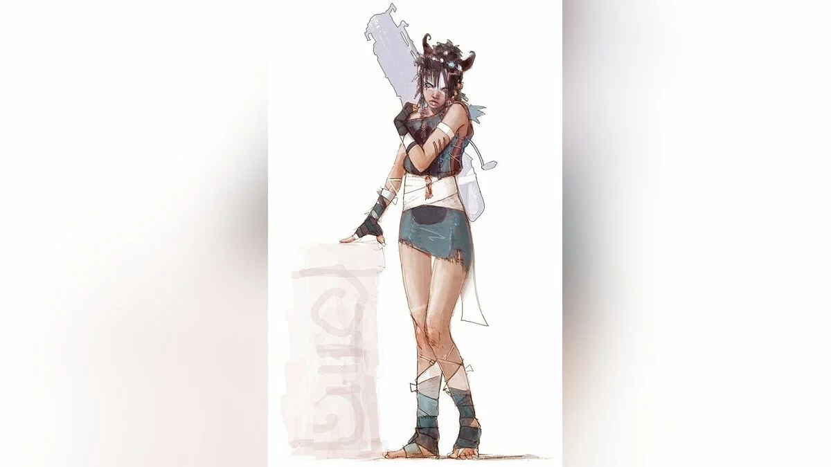 Девушки из Heavenly Sword / Картинка 30