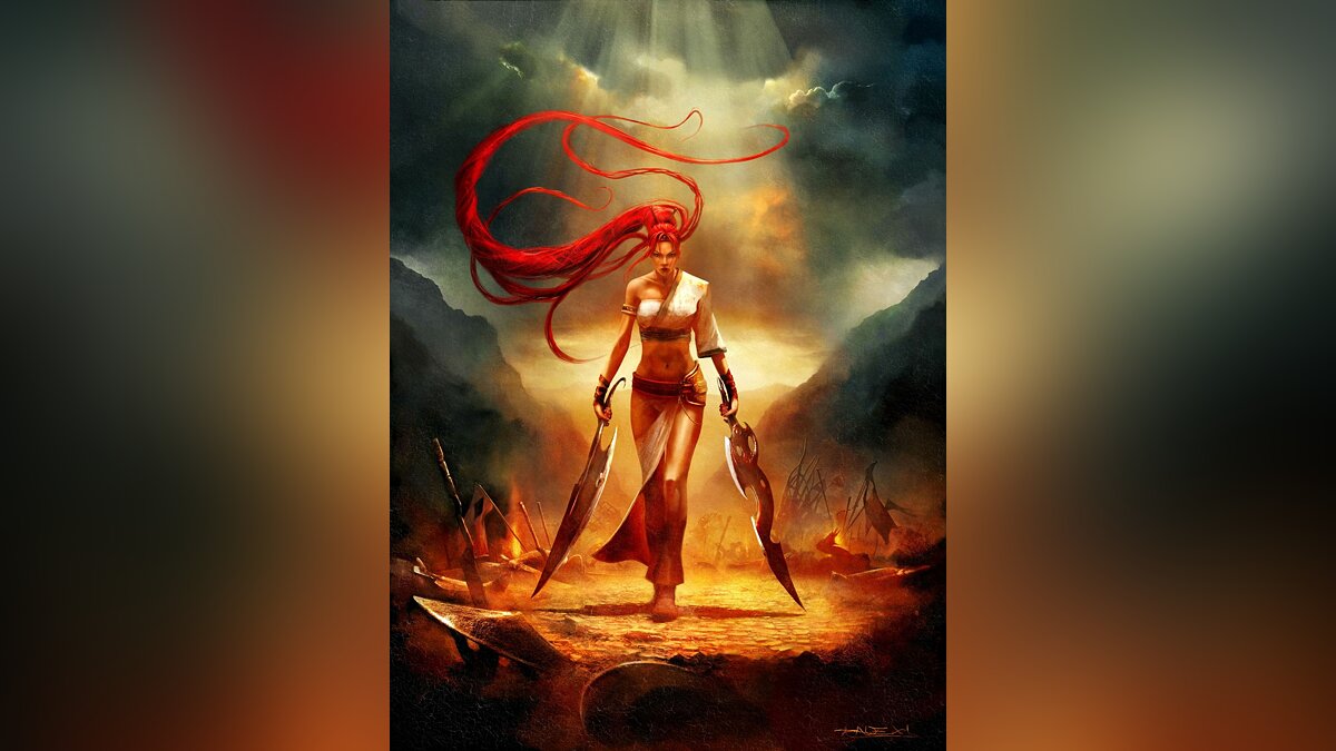 Девушки из игры Heavenly Sword