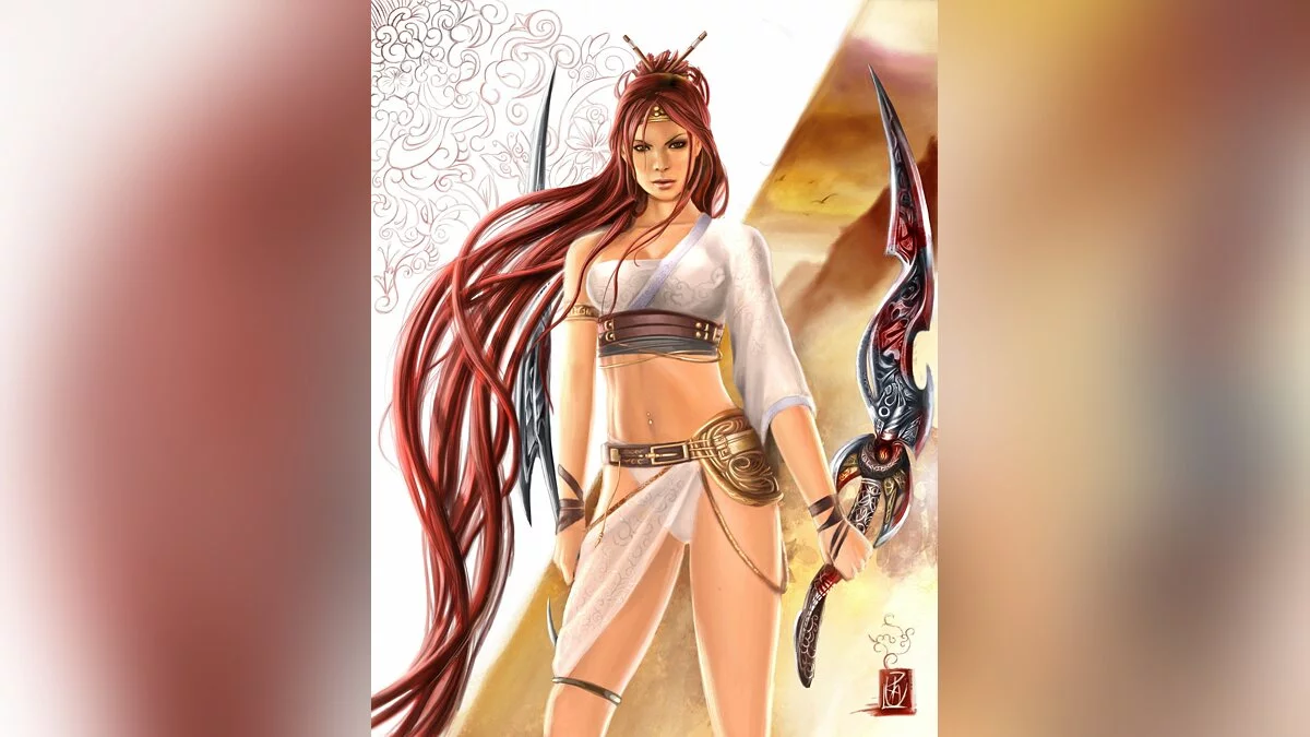 Девушки из Heavenly Sword / Картинка 17