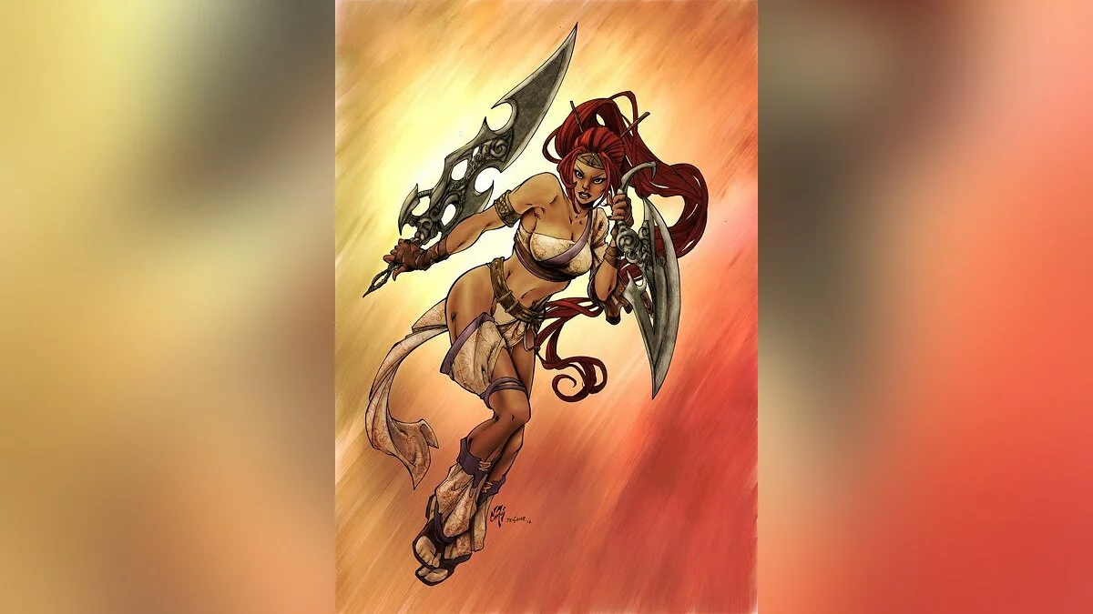 Девушки из Heavenly Sword / Картинка 20