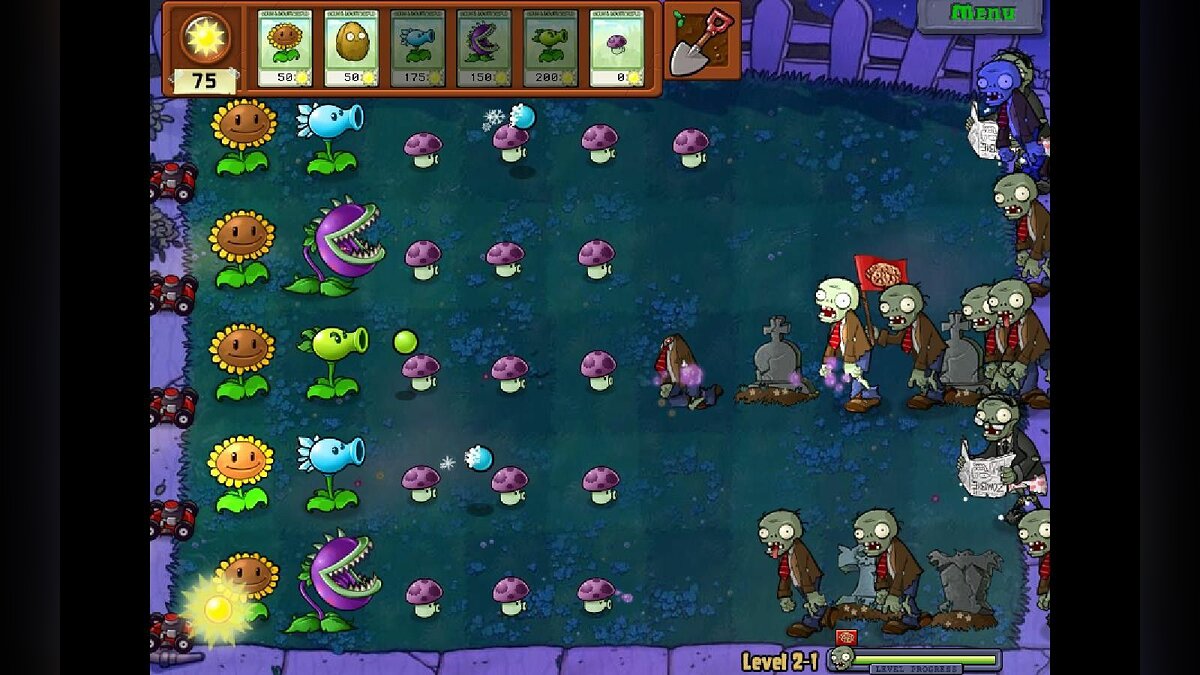 Прохождение игры Растения против Зомби (Plants Vs Zombies)…