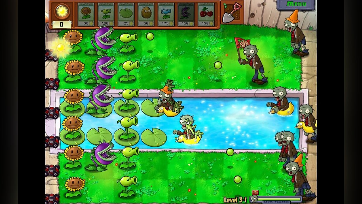 Plants vs. Zombies зависает