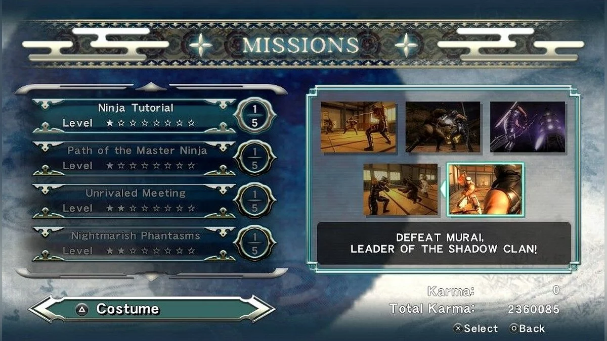 Скриншоты из Ninja Gaiden Sigma Vita