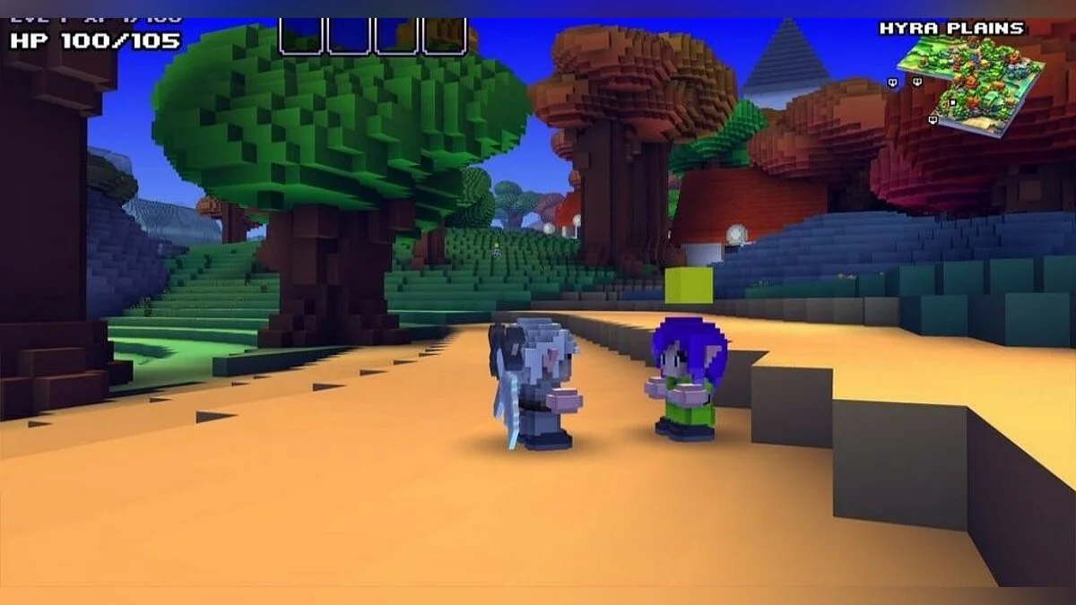 Скриншоты из Cube World