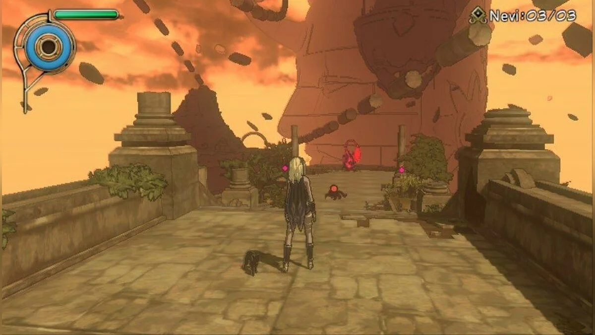 Скриншоты из Gravity Rush