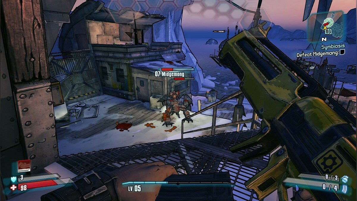 Borderlands 2 черный экран