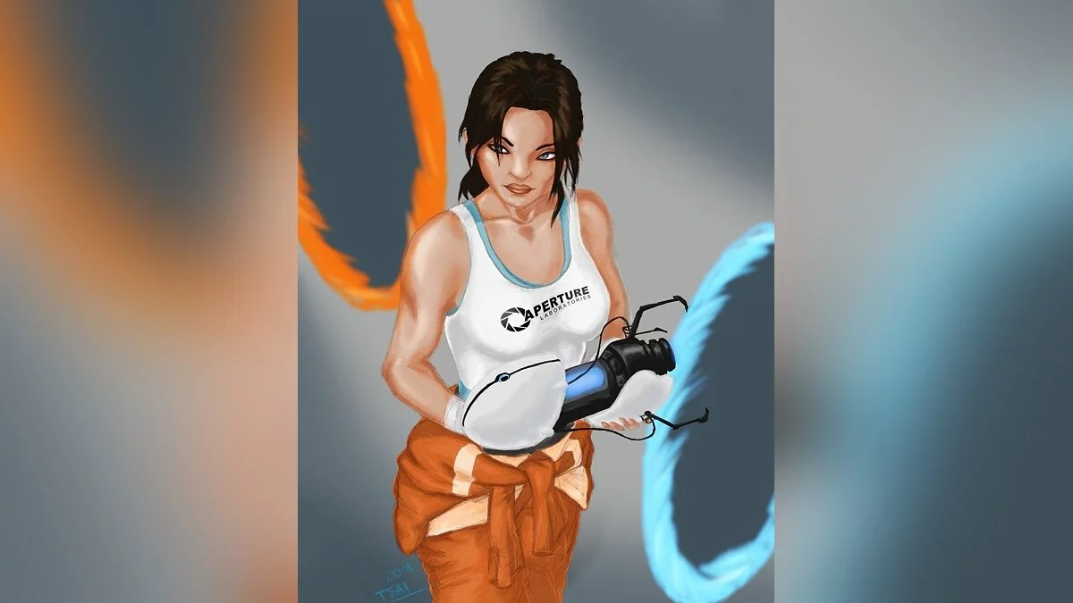 Девушки из Portal 2 / Картинка 2