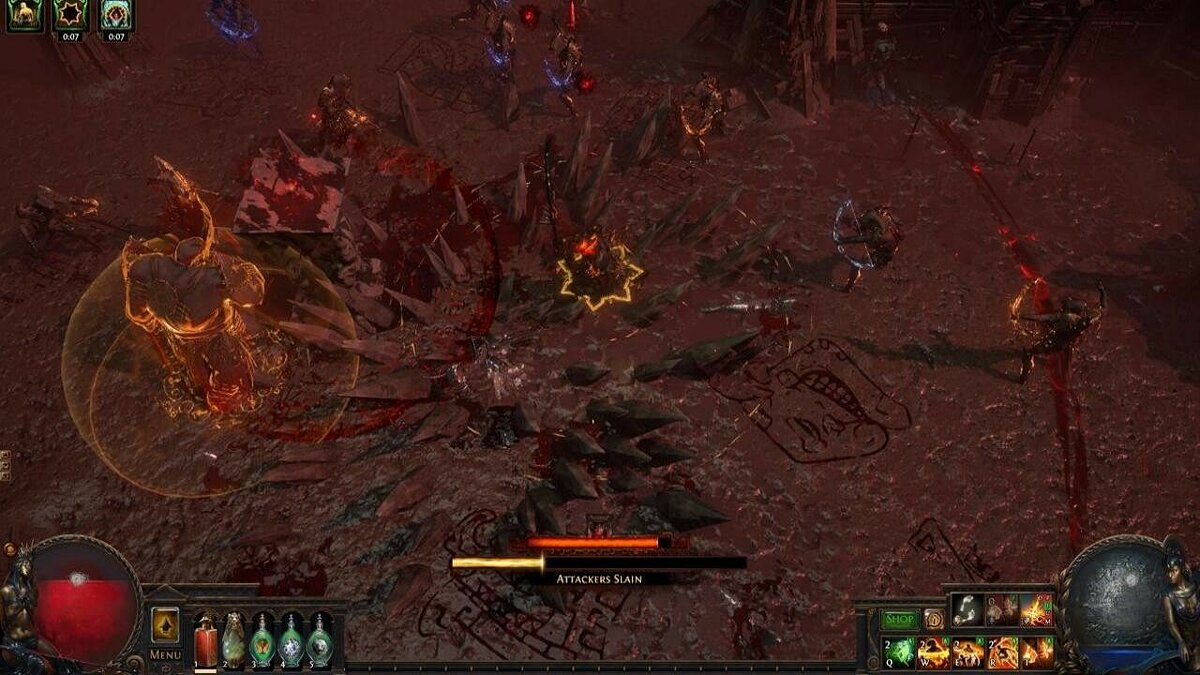 Path of Exile черный экран