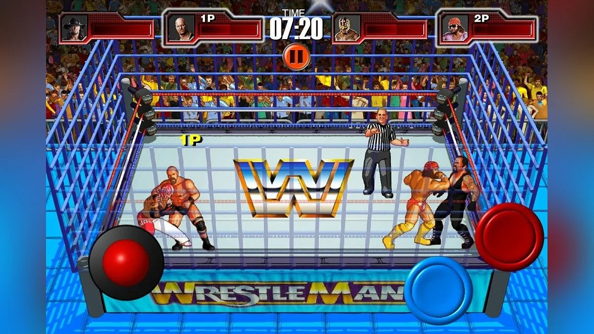 Скриншоты из WWE WrestleFest