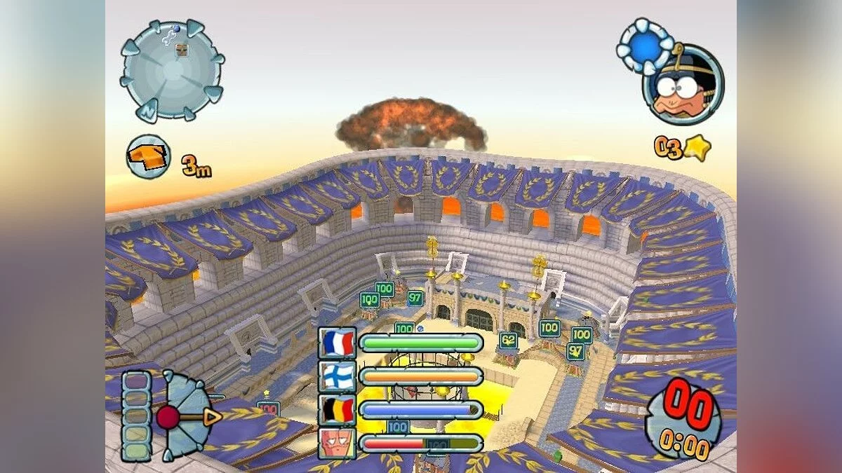 Скриншоты из Worms Forts: Under Siege