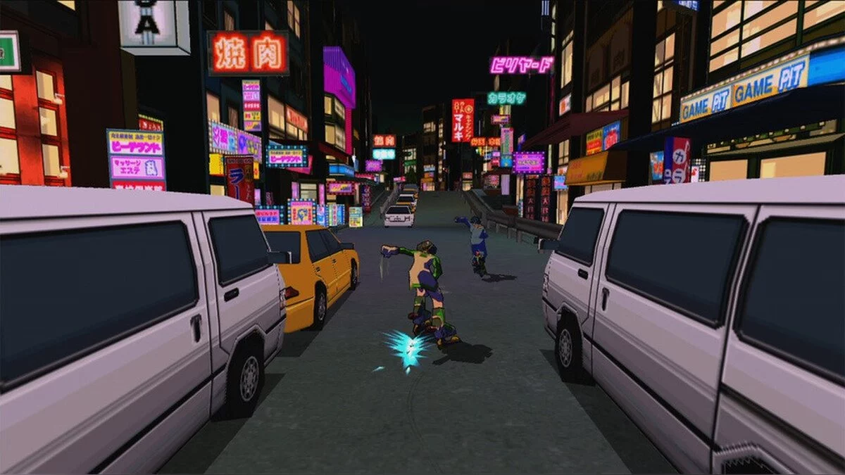 Скриншоты из Jet Set Radio