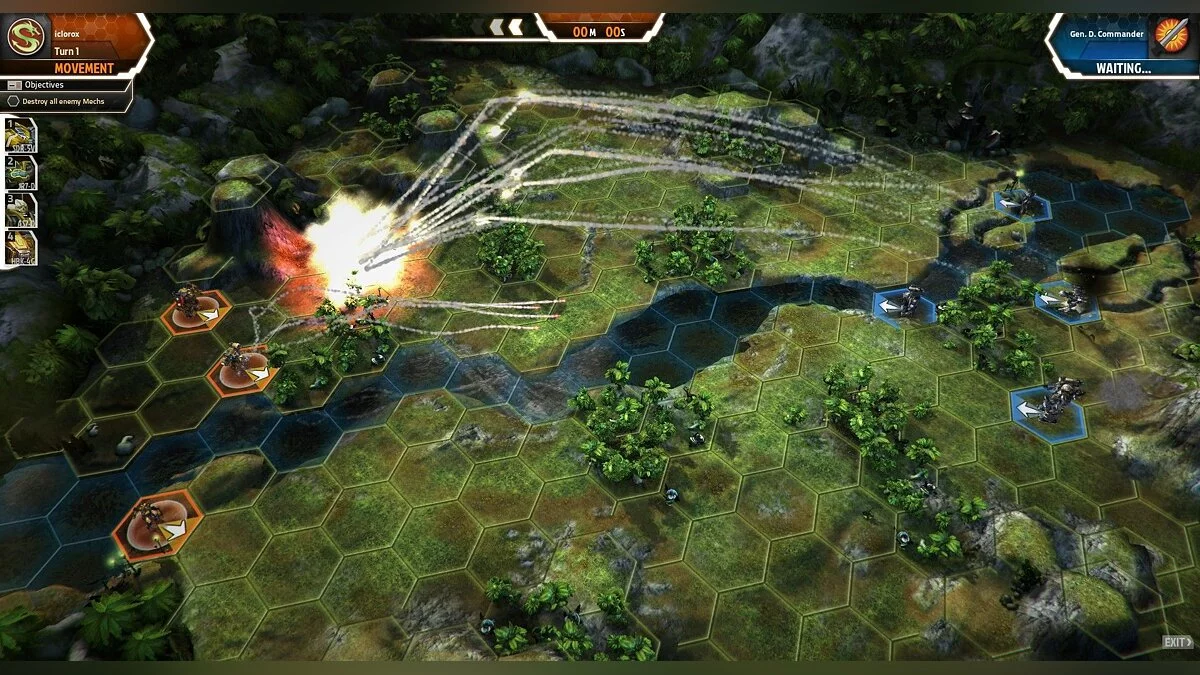 Скриншоты из MechWarrior Tactics