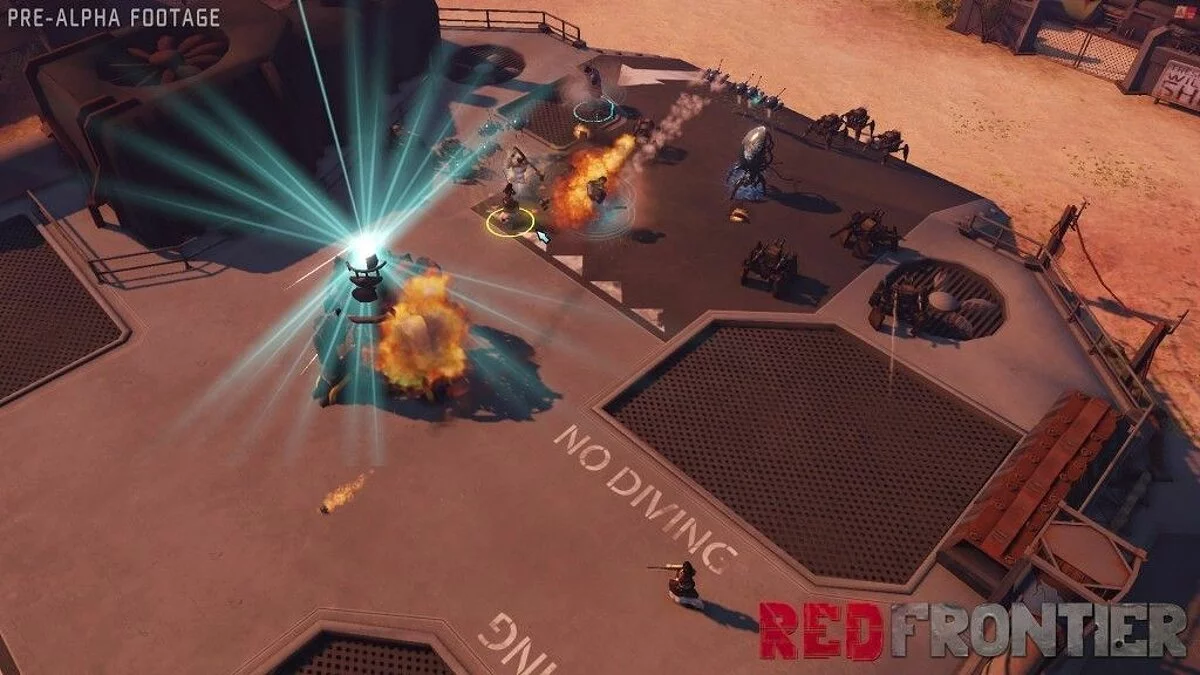 Скриншоты из RED Frontier