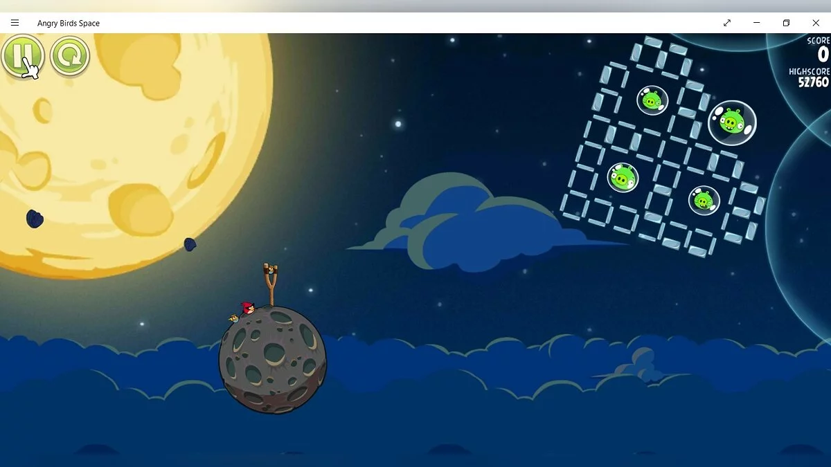 Скриншоты из Angry Birds Space