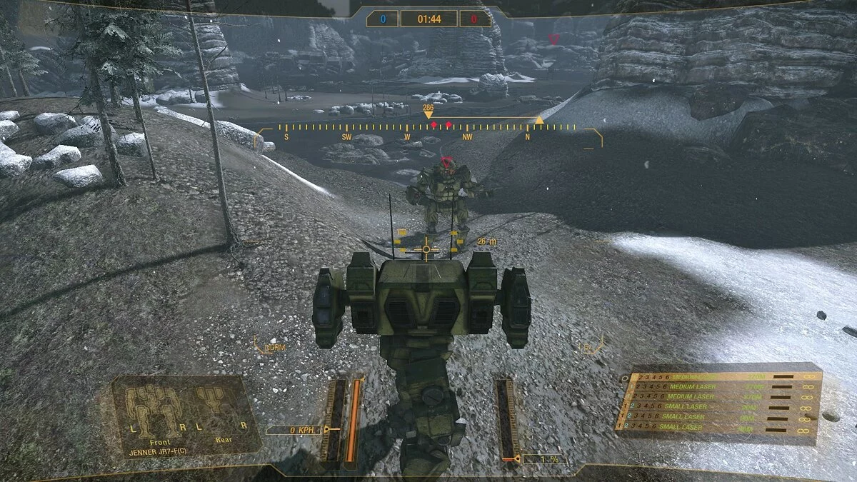 Скриншоты из MechWarrior Online