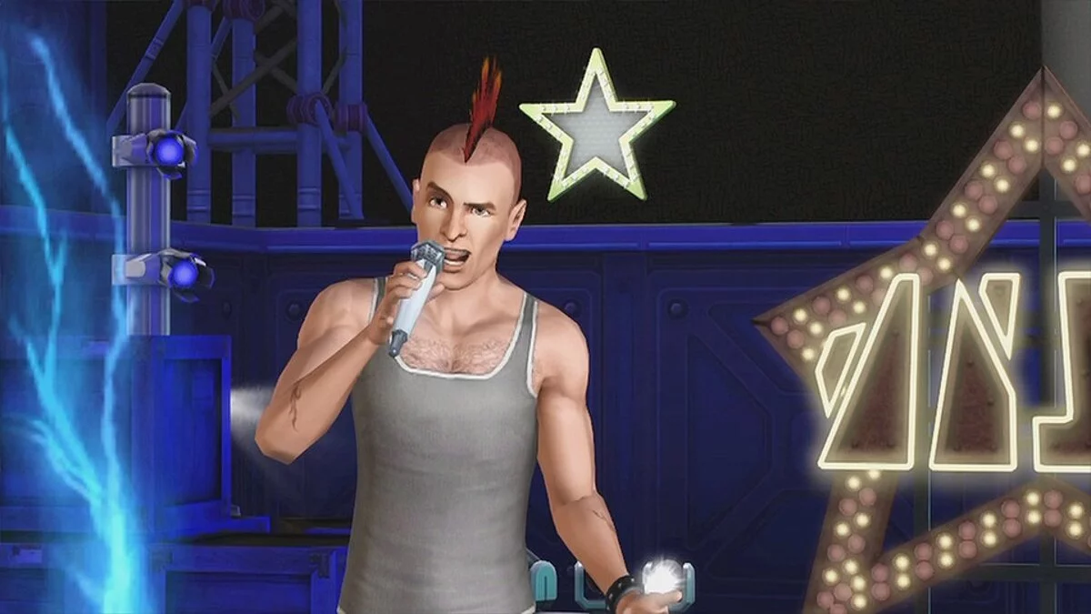 Скриншоты из Sims 3: Showtime