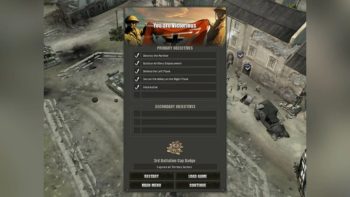 Скриншоты из Company of Heroes: Opposing Fronts