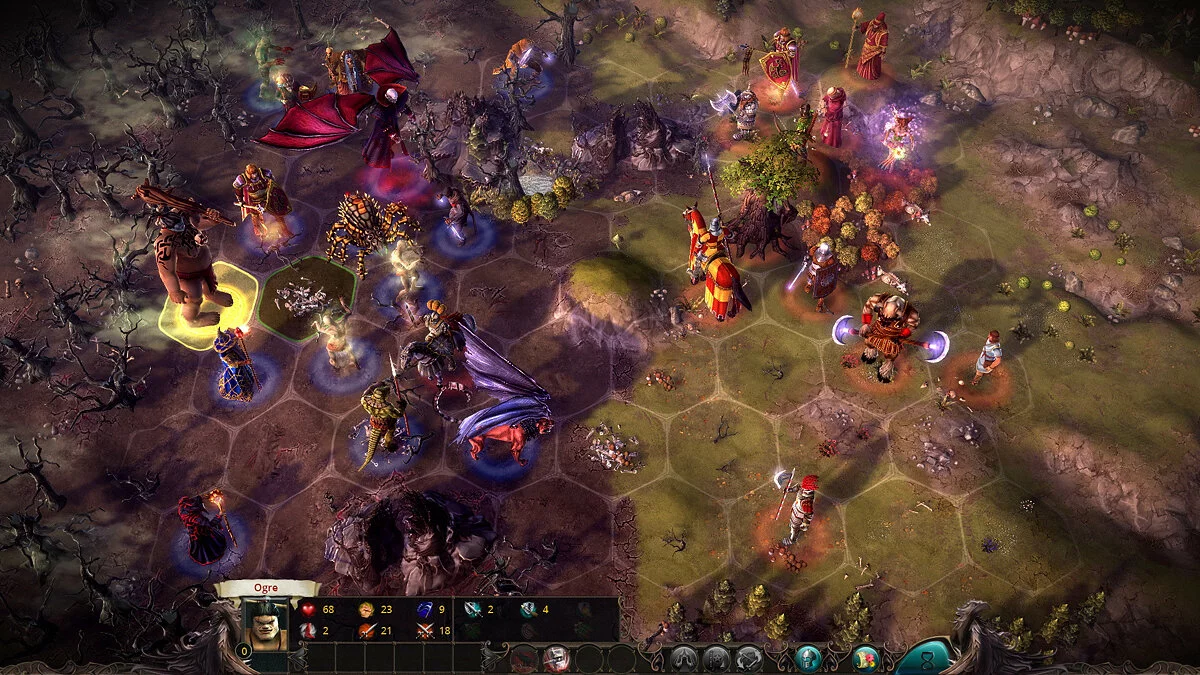 Скриншоты из Eador: Masters of the Broken World