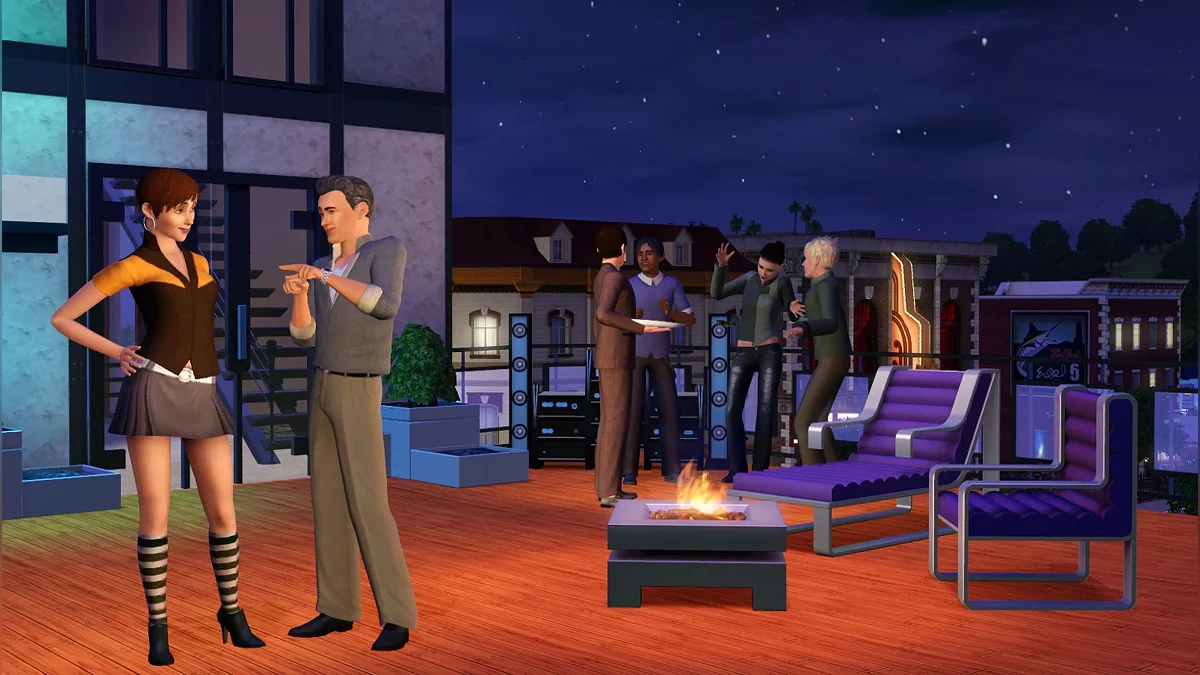 Скриншоты из Sims 3: Design & High-Tech Stuff