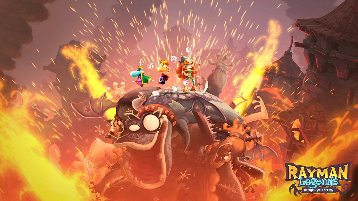 Rayman Legends черный экран