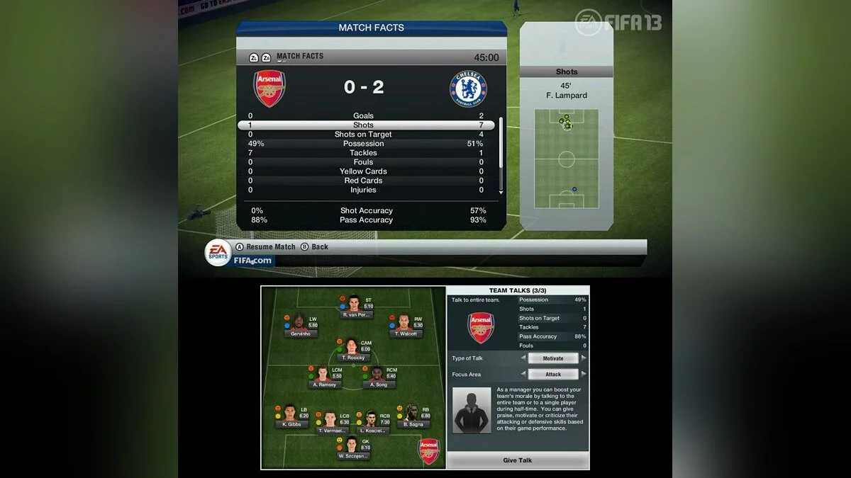 Скриншоты из FIFA 13 / Картинка 53