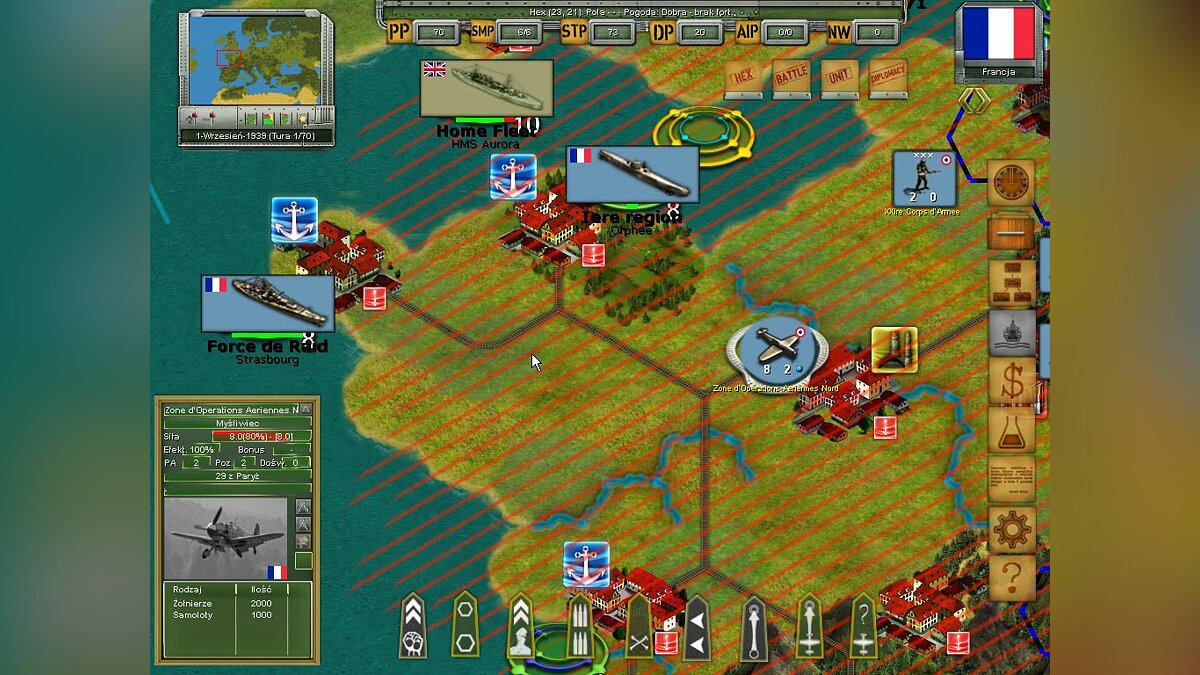 Скриншоты Strategic War in Europe - всего 22 картинки из игры