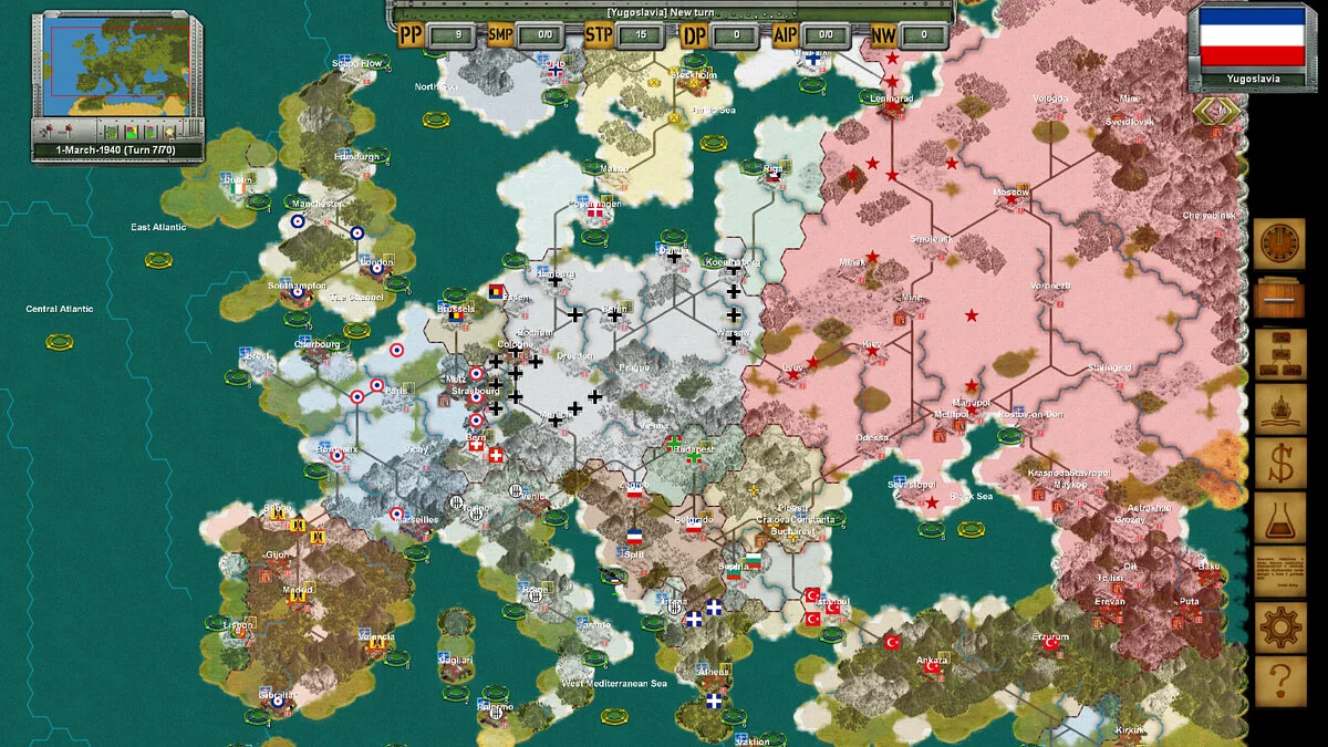 Скриншоты из Strategic War in Europe