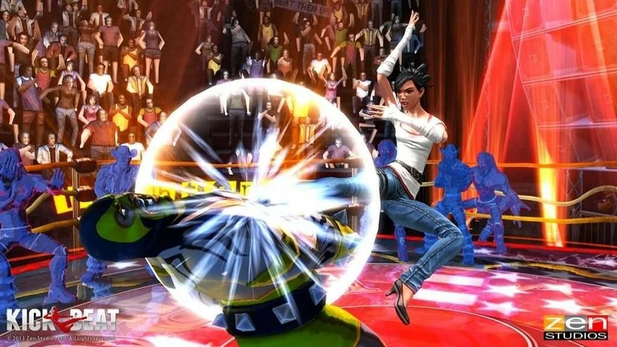 Скриншоты из KickBeat