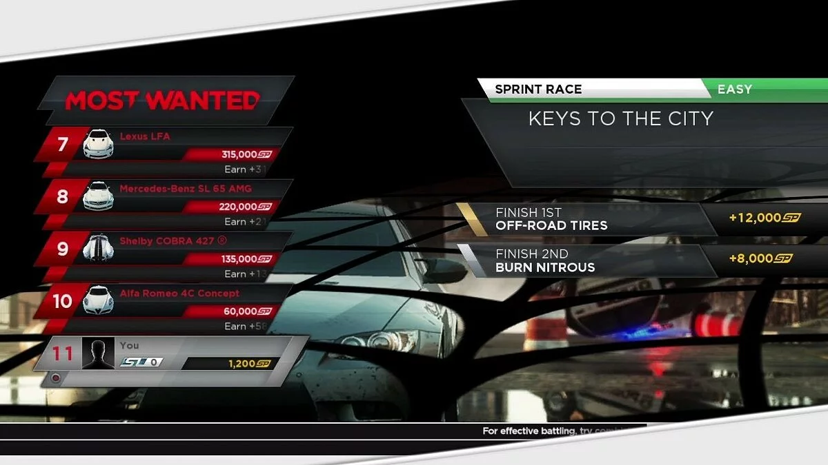 Скриншоты из Need for Speed: Most Wanted (2012) / Картинка 92