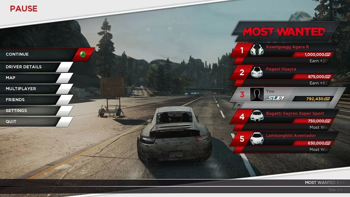 Скриншоты из Need for Speed: Most Wanted (2012) / Картинка 121