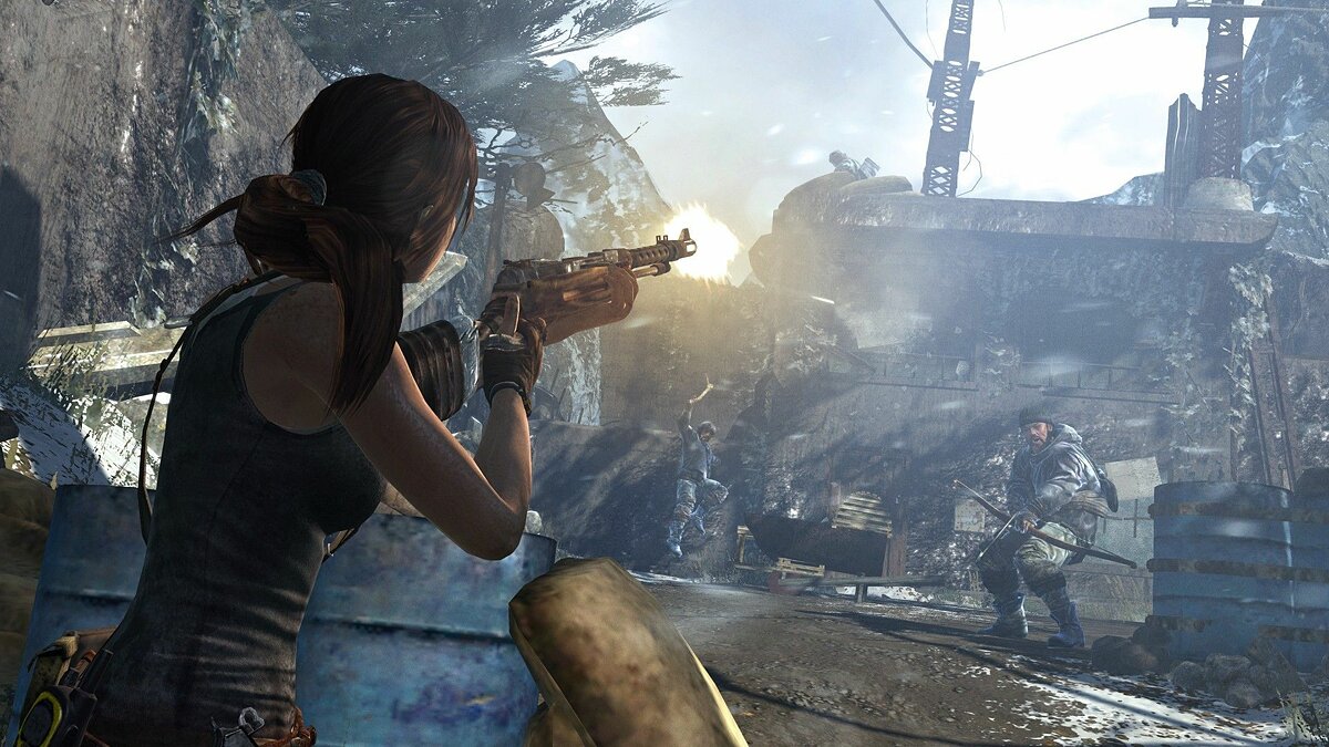 Tomb Raider игра 2013 Lara