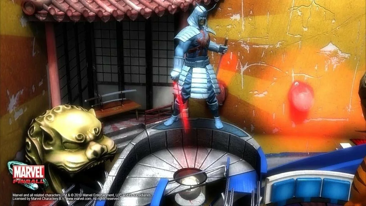 Скриншоты из Marvel Pinball 3D