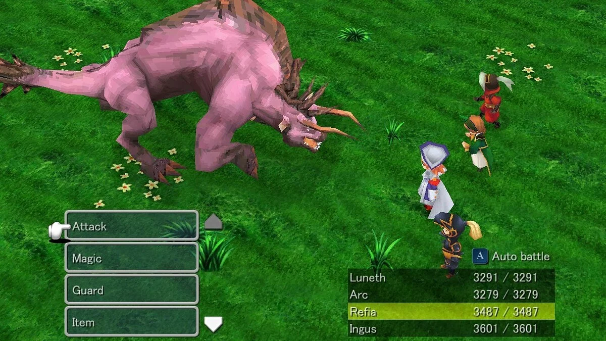 Скриншоты из Final Fantasy 3