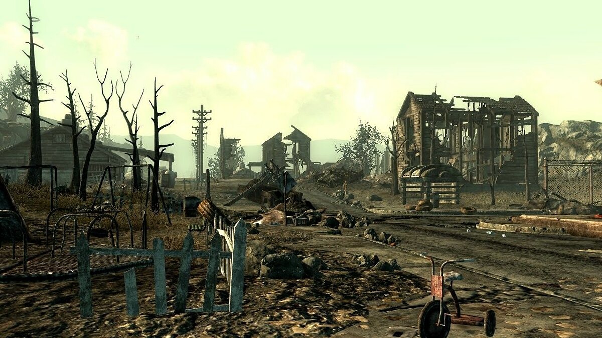 Столичная Пустошь в Fallout 3