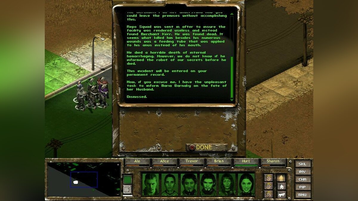 В Fallout Tactics нет звука