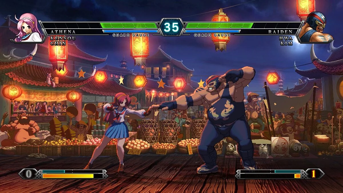 Скриншоты из King of Fighters XIII