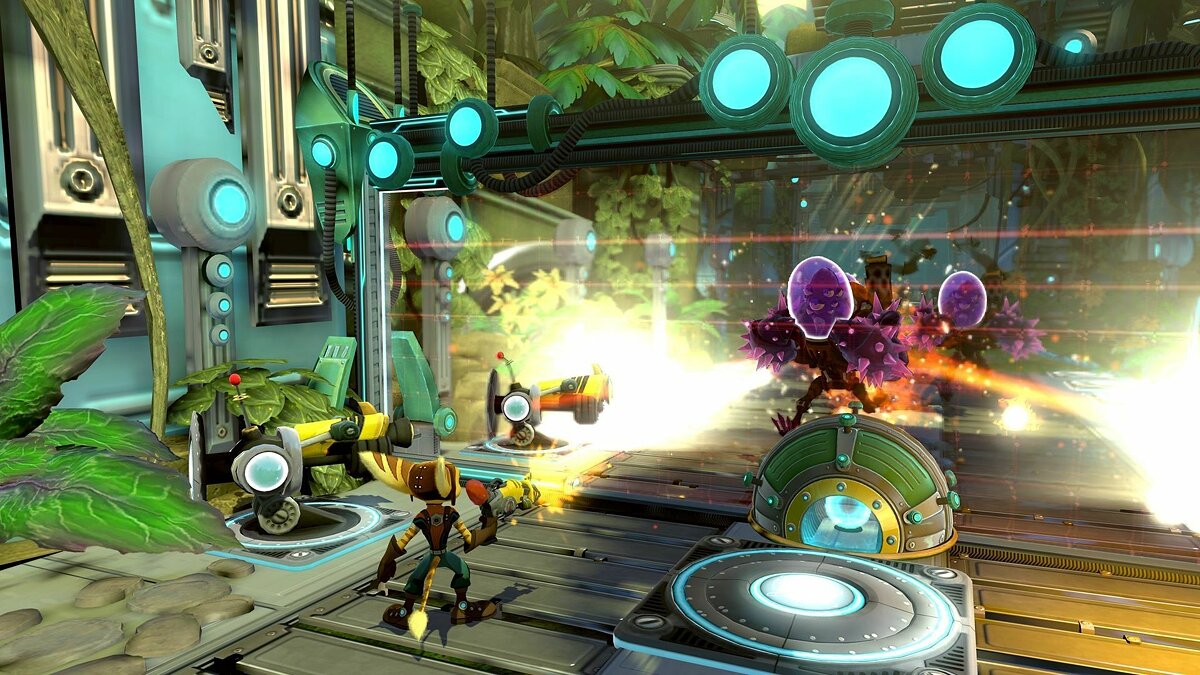 Ratchet & Clank: Full Frontal Assault - что это за игра, трейлер, системные  требования, отзывы и оценки, цены и скидки, гайды и прохождение, похожие  игры Ratchet & Clank: QForce