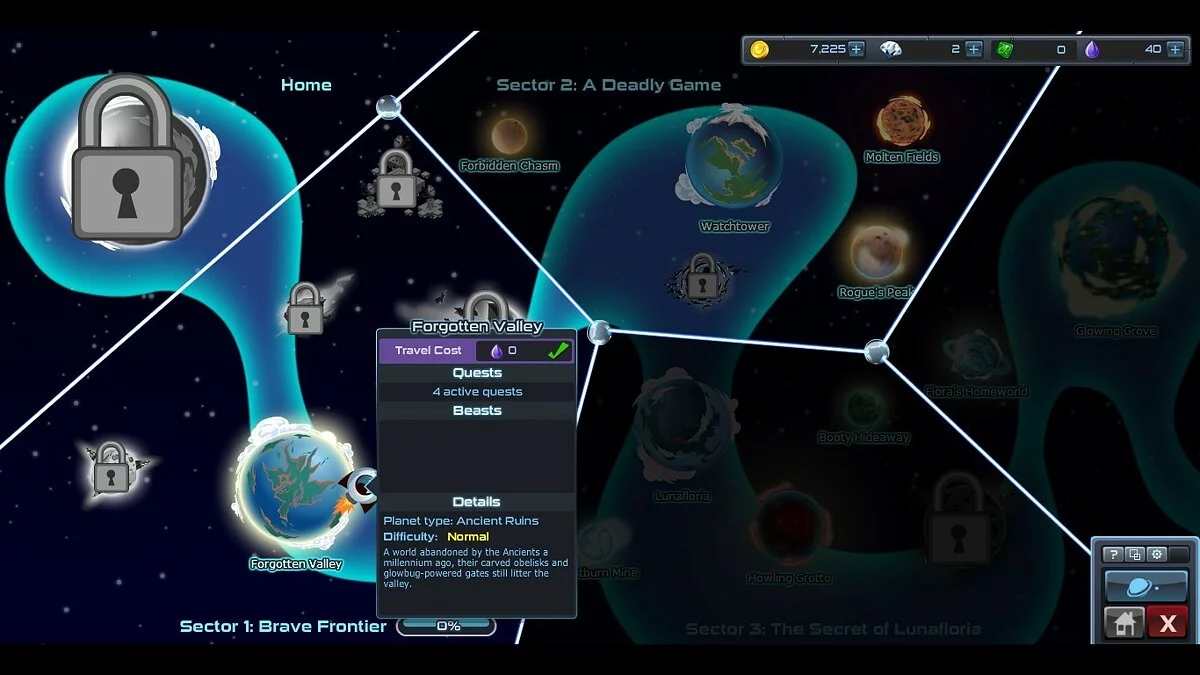 Скриншоты из Outernauts