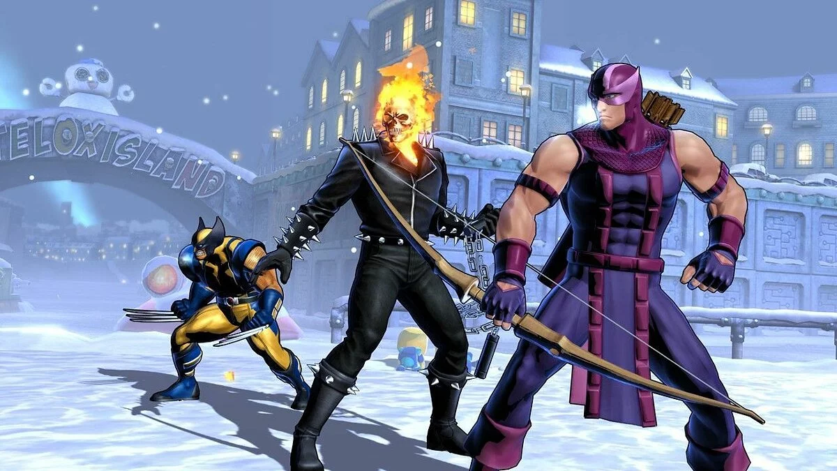 Скриншоты из Ultimate Marvel vs Capcom 3