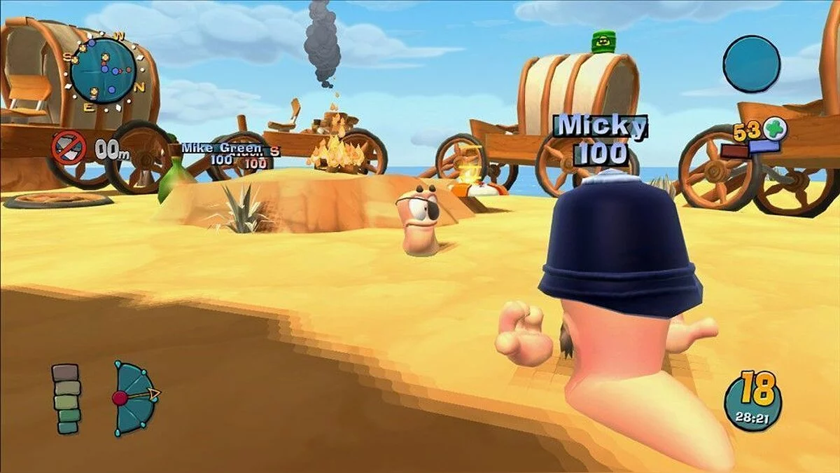 Скриншоты из Worms Collection