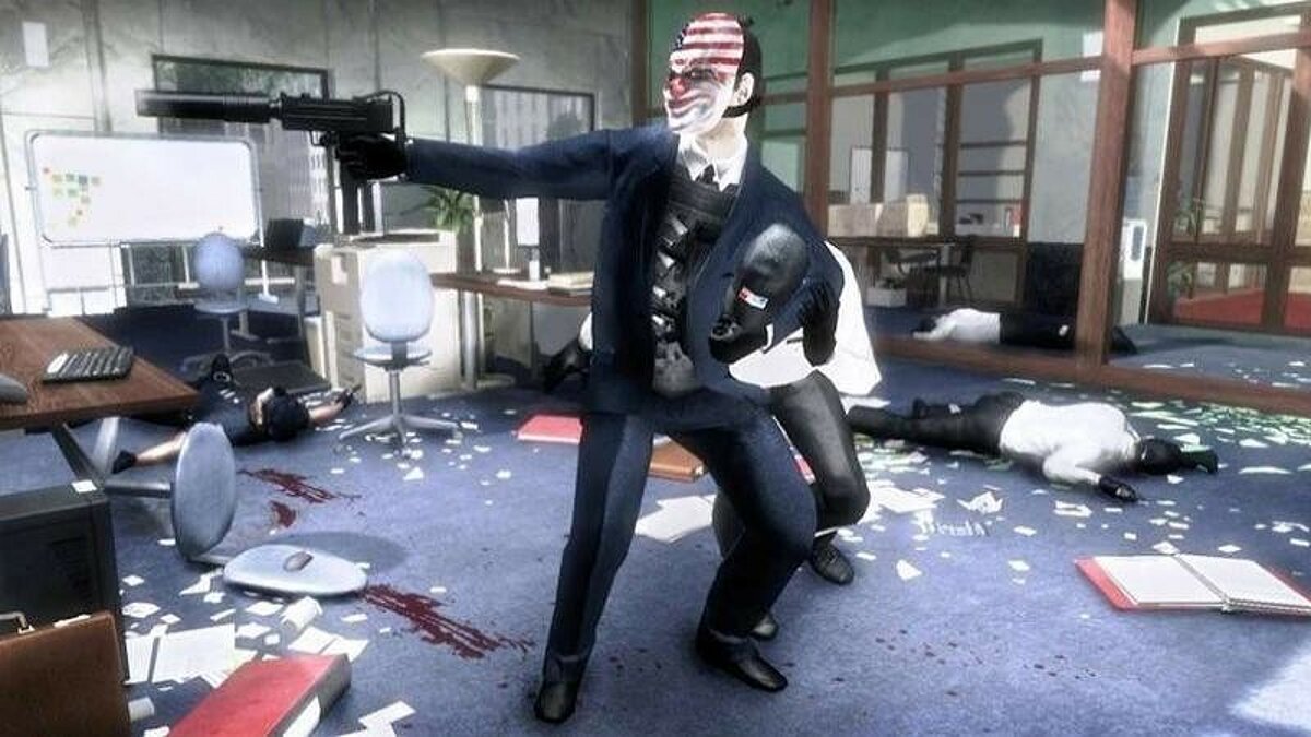 Payday 2 bank robbery фото 49