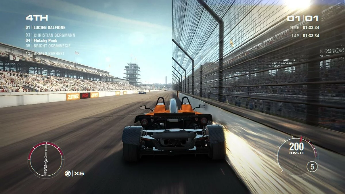 Скриншоты из GRID 2