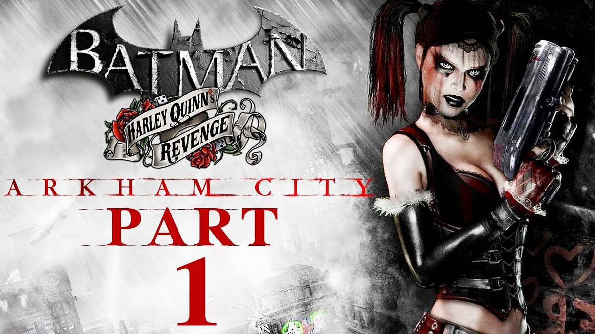 Harley quinn's revenge. Batman Arkham City Harley Quinn's Revenge обложка. Бэтмен Аркхем Сити месть Харли Квинн. Quinn's Revenge. Harley PLAYHARD.