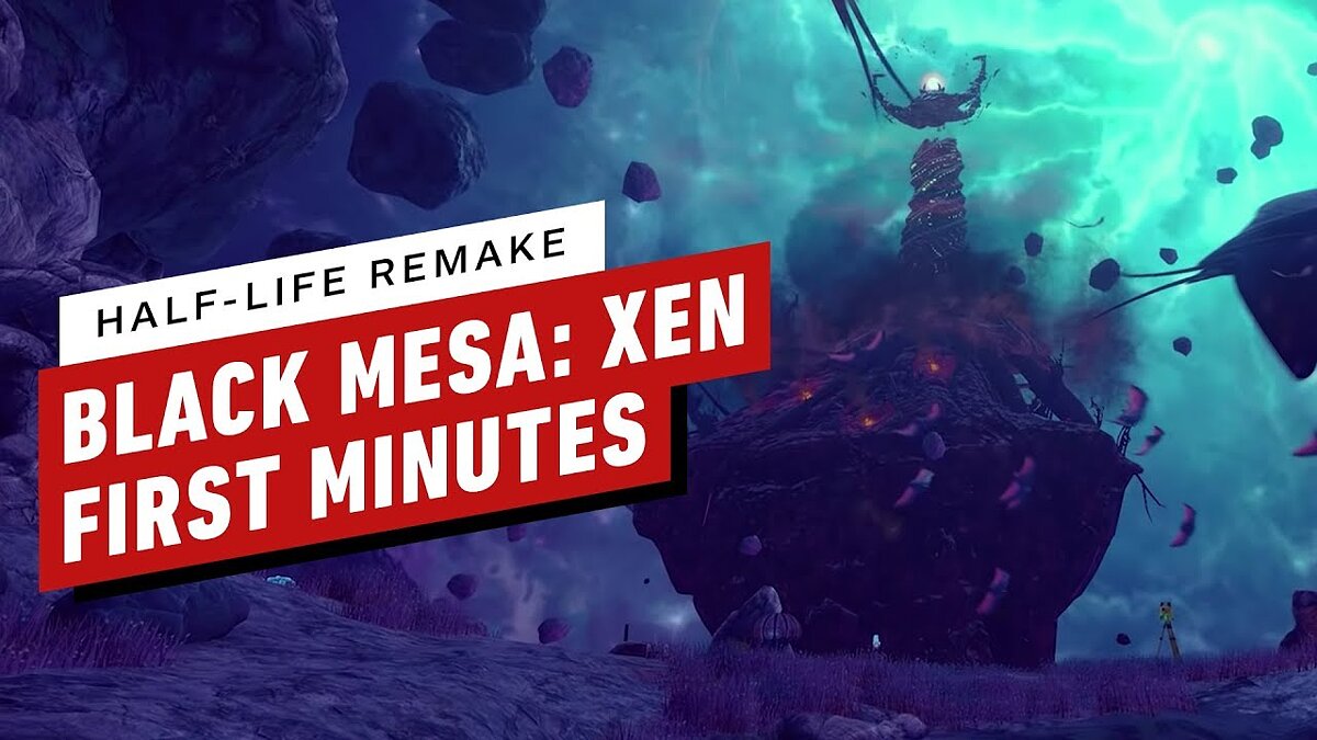 6 minute opening. Black Mesa Xen Portal.