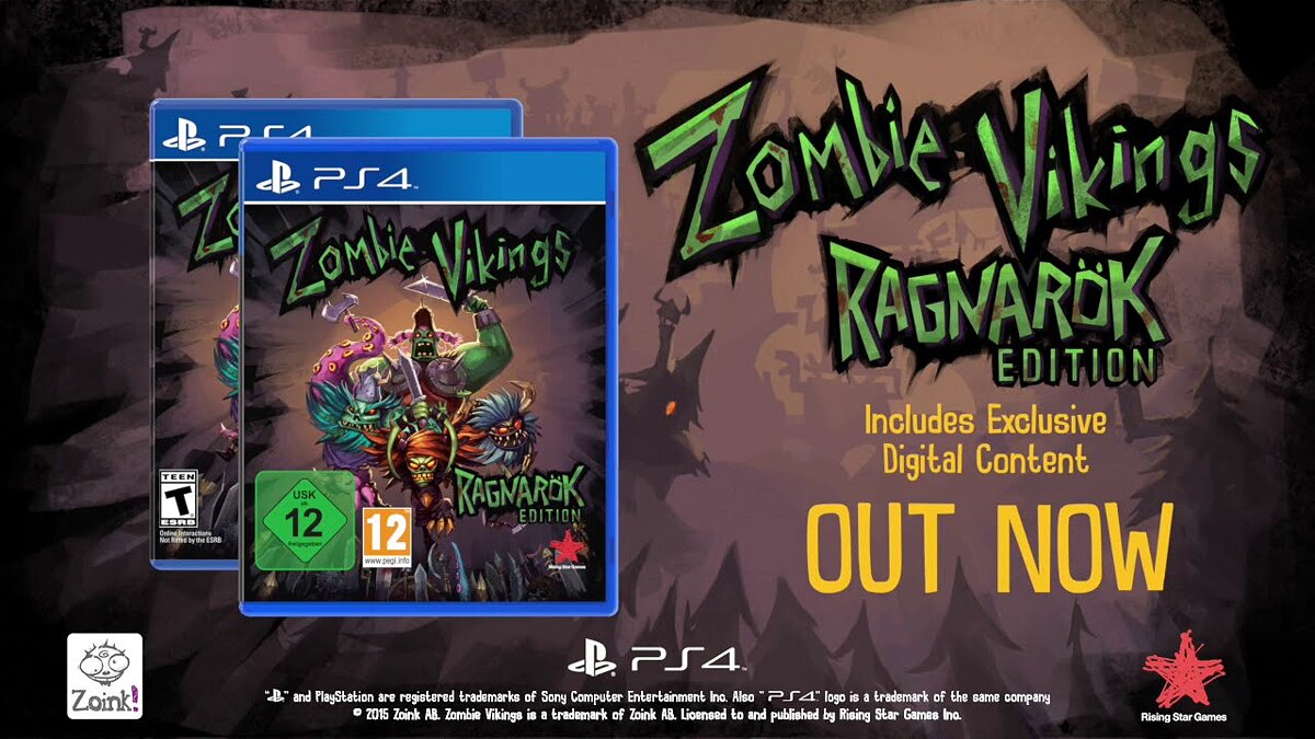 Zombie viking knight отзывы. Zombie Viking ps4. Zombie Vikings ps3. Викинги игра на сони плейстейшен. Игра кооператив Zombie Viking.