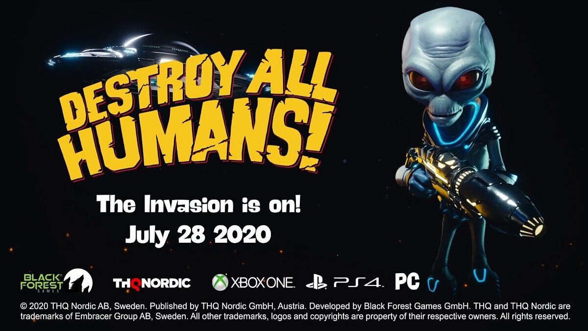 Destroy All Humans! - что это за игра, трейлер, системные требования,  отзывы и оценки, цены и скидки, гайды и прохождение, похожие игры