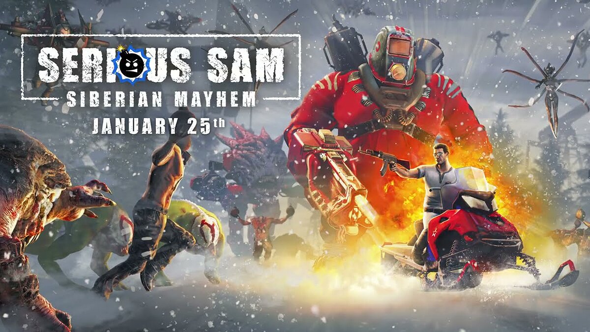 Serious Sam: Siberian Mayhem - что это за игра, трейлер, системные  требования, отзывы и оценки, цены и скидки, гайды и прохождение, похожие  игры