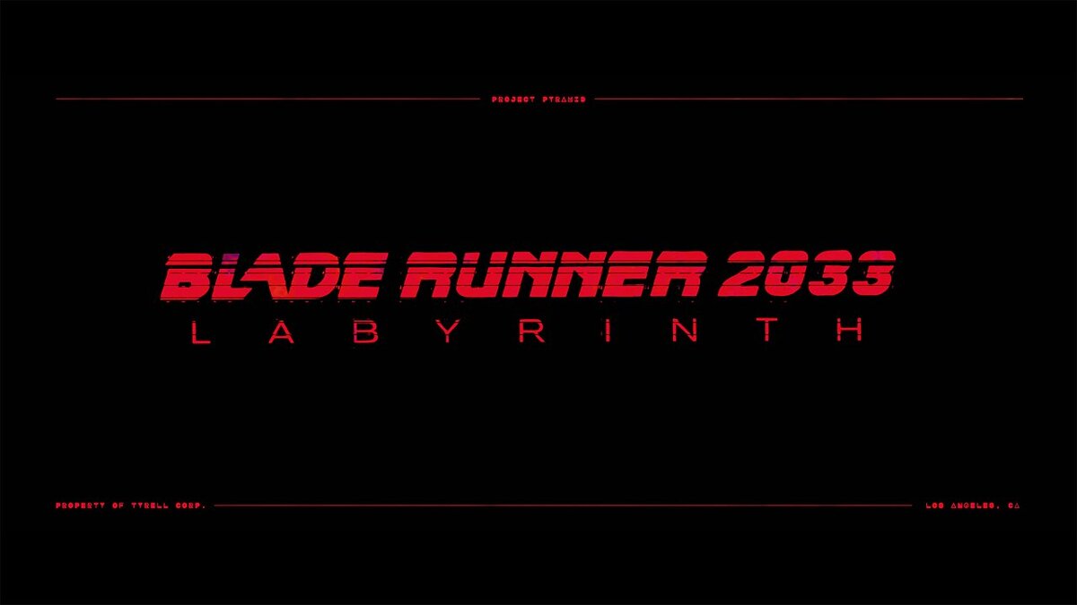 Blade Runner 2033: Labyrinth - что это за игра, когда выйдет, трейлер и  видео, системные требования, картинки, цена, похожие игры