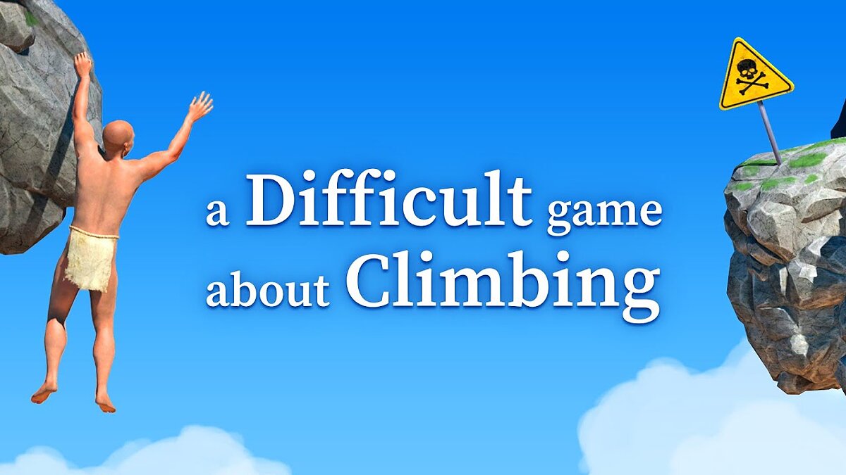 Как пройти a difficult game about climbing. A difficult game about Climbing.